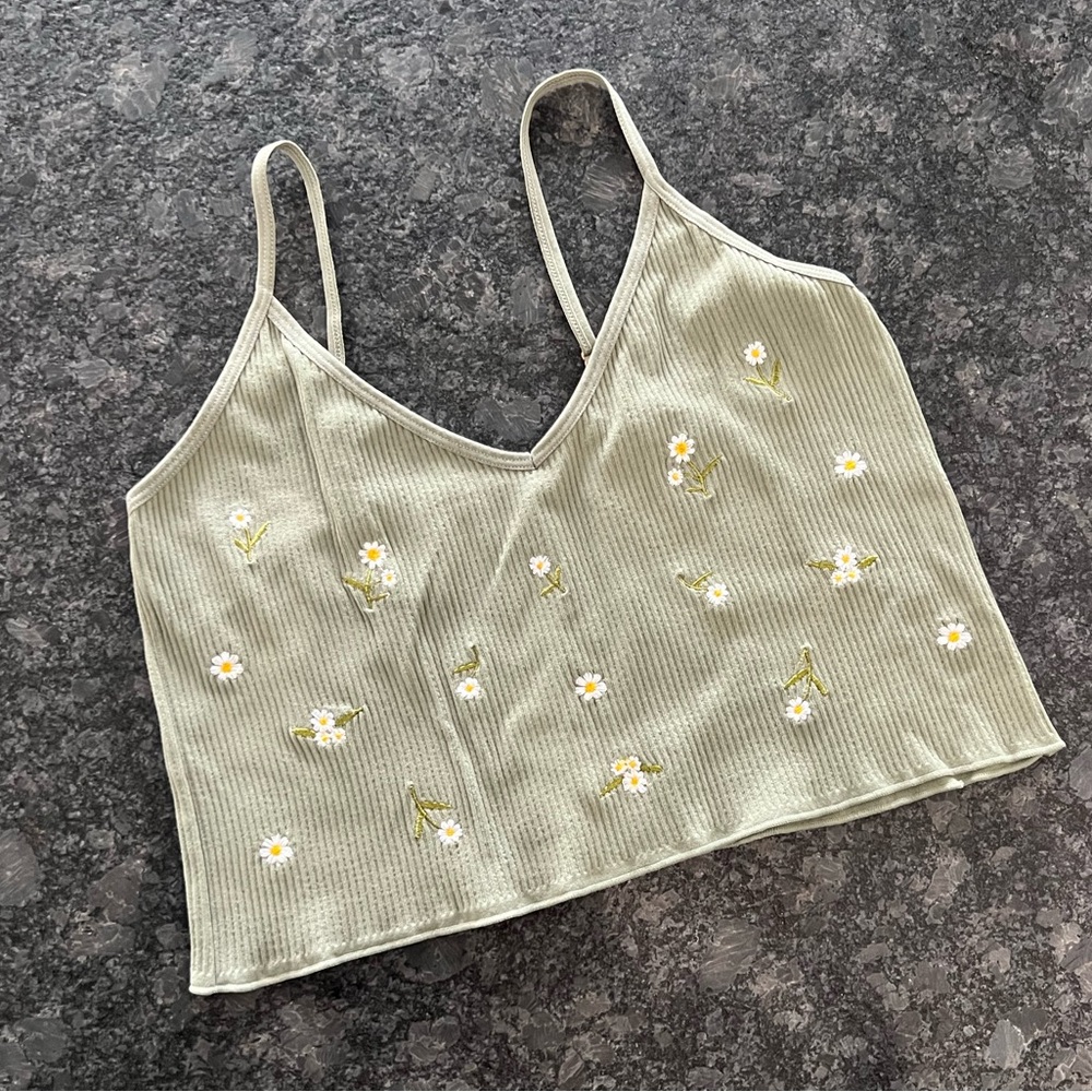 Floral Cropped Cami